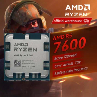 AMD Ryzen 5 7600 Novo CPU R5 7000 Series Brand New 그래픽카드 Socket AM5 AMD Radeon Graphics Processor integrated Chips GPU プロセカ