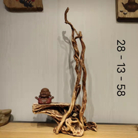 太行崖柏根雕擺件彌勒佛達摩人物觀音天然隨型木雕雕件禮品工藝品