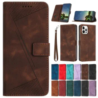 Stand Flip Wallet Case for OPPO A1 A17 A17K A18 A38 A58 A78 Realme 11 11X 10 Pro Plus C55 C53 Narzo N53 Leather Protect Cover