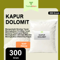 PUPUK DOLOMIT / Kapur Dolomit TanaMen Pupuk Kapur Dolomite untuk Penetral pH Tanah 300gr