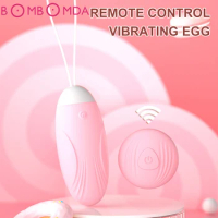 Vibrating Egg Dildo Vibrator Wireless Remote Vibrating Panties Sex Toys for Women G Spot Clitoris Stimulator 10 Modes Adult Game