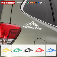 Reflective Car Window Sticker Fender Bumper Trunk 4X4 Mountain Graphics Vinyl Decal For Subaru Forester SF SG STI SH SJ SK Sport