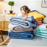 Chăn Bông, MHJ, Siêu QUILT, Selimut Lembut, Chăn Bông Có Thể Giặt Được, Kích Thước Trẻ Em (Đơn, Đôi,