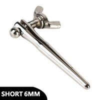 [PYEWALKFJEIKXA]Stainless Steel Tweezer 6-8mm Expander Urethral Sounding  Plug en  Dilator Sounds