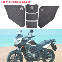 For Suzuki V strom 650 2000-2011 2017-2021 DL650 DL 650 Vstrom DL1000 DL650XT Side Decals Anti Slip Tank Pad Stickers Motorcycle