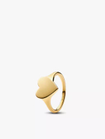 Pandora Engravable Heart Ring, 14k gold plating - 54