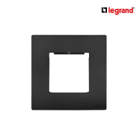 Legrand ฝาครอบอะแดปเตอร์ 1 ช่อง สีดำ รุ่นมาเรียเซนต์ | Mallia Senses | 281192MB
