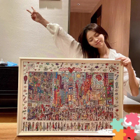Bộ Tranh Ghép Xếp Hình 1000 Mảnh Jigsaw Puzzle 1000 Pcs (75 x 50 cm) Dành cho người lớn và trẻ em. Q