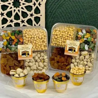 Paket Kacang Mix 4in1 Mix Nuts Camilan Coklat Almond Pistachio Arab Gift From Hajj Umroh Oleh Oleh H