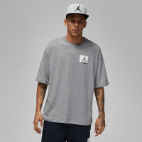 NIKE 上衣 男款 短袖上衣 運動 超寬鬆 AS M J FLT ESS OVRSZ SS CREW 灰 DZ7314-091