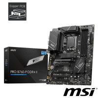 MSI微星 PRO B760-P DDR4 II 主機板