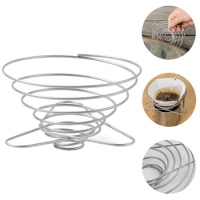 Household Folding Funnel Travel Filter Coffee Dripper Cup Stand Stainless Steel Rack