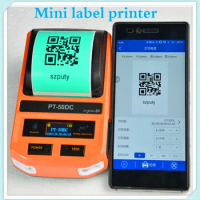 Label printer New Mini Printers Phone WIFI Remote Wireless Connection Printers Thermal Printers for F-type, T-type, flat cable