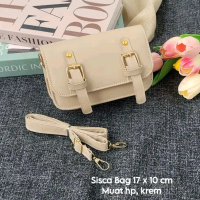Tas Sisca bag slingbag terbaru wanita berkualitas multifungsi Selempang Cewek dompet pouch