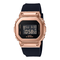 【CASIO 卡西歐】高質感風格輕盈舒適方形時尚腕錶 38.4mm(GM-S5600PG-1)