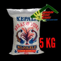 BERAS KEPALA ROJOLELE 5KG 5kg premium