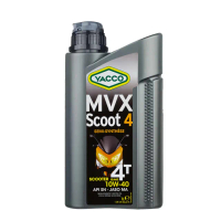 【YACCO-亞殼】法國原裝進口YACCO 4T MVX SCOOT4 SN 10W40 合成競技級機油 1L(台灣總代理公司貨)