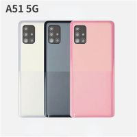 For Samsung Galaxy A51 5G A516 Back Battery Cover Rear Housing Cover Replacement With Camera Lens For Galaxy A51 4G