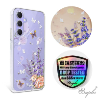 apbs Samsung Galaxy A55/A54/A53/A35 輕薄軍規防摔水晶彩鑽手機殼-普羅旺斯
