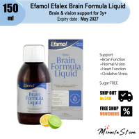 Efamol Efalex Brain Formula Liquid 3y+ 150ml Brain Eyes Vision Heart Health Vitamin Supplement
