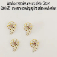 New watch accessories for Japanese Citizen 6601 6T51 movement full balance wheel balance wheel set 1pcs 3pcs 5pcs