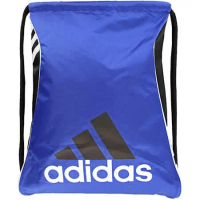 【Adidas】2020時尚Burst大學藍色前後雙用抽繩後背包【預購】