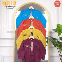 Fattaya Premium - Koko Anak Qaiz Busana Muslim Lengan Panjang Ready Stok