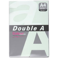Double A 粉綠 彩色影印紙 80磅 A4 50入 [滿額出貨]