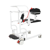 Easy Transfer Chair for Patient Lift Hydraulic Multifunction Patient Transfer Chair with Commode