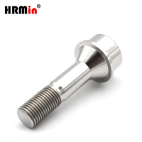 HRMin Gr5 titanium wheel lug bolt screw M14x1.5x52-67mm Torx with key for Ferrari car 10ps and 20ps