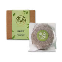 不垢-沉香綠茶洗髮餅60g/固態洗髮精