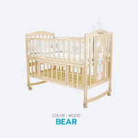 2026ฟรี!! มุ้งกันยุง ชุดที่นอนน Bebeshop เตียงเด็กแรกเกิด Bebeplay 7 ใน1 เตียงนอนเด็ก8999