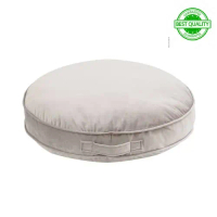Bantal Lantai Bulat/Floor Cushion Round 65cm - Krem (Best Quality)