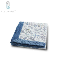 【L.A. Baby】高級保暖樂豆毯 輕柔(110x 140 cm)