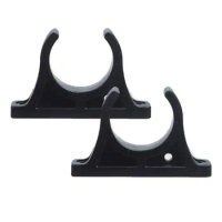 SUP Board Rubber Inflatable Boat Rods Clip Bracket, Fishing Kayak Paddle Holder, Paddle Rack For Raft Assault Boats Canoe