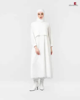 Elizabeth Raya Edition - Gamis Brokat | Opulent Grace 0595-2118 Semua Ukuran Black