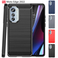 For Moto Edge 2022 Case Cover for Motorola Moto Edge 2022 Capas Phone Bumper Shockproof Soft TPU Cover For Moto Edge 2022 Fundas