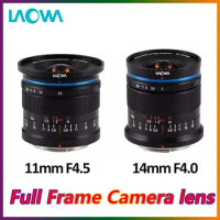 LAOWA 11mm F4.5 14mm F4.0 Full Frame Ultra Wide Angle Lens for Drone DJI DL Mount for Canon / Nikon / Sony / Leica Camera
