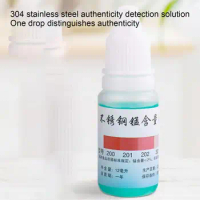 12ml 304 stainless steel detection liquid identification liquid content test fluid potion rapid reagent Analytical Fast Testing