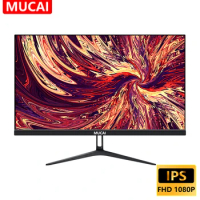 MUCAI N270E 27 Inch Monitor 75Hz Display IPS Desktop LED Gamer Computer FHD Screen Not Curved VGA/HDMI-compatible/1920*1080