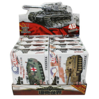 4D仿真坦克車模型 第二彈 (一套)/一套8款入(促49) 1:72 DIY坦克模型 戰車模型-鑫 MM0398