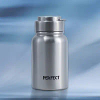 【一品川流】 PLUS PERFECT晶鑽316不鏽鋼陶瓷保溫瓶-600ml-2入