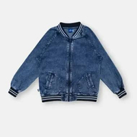 Rodeo Junior Jaket Denim Anak Laki Biru/ Boys Denim Jacket Blue/ That's Donald Legend 4-5 tahun