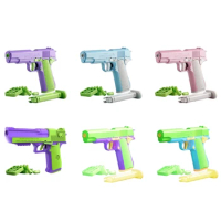 New Colorful 3D Print Mini Guns Toy Sensory Fidgets Children Carrot Guns Trick Props