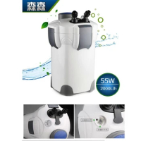 sunsun HW-304B hw 304B canister external filter, 2000L/H, 9w UV inside, for marine reef coral aquarium tank, easy clean