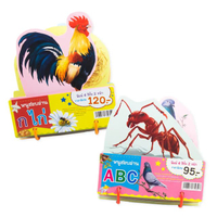 ชุด การ์ดหนูชอบอ่าน ก ไก่ และ ABC