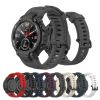 Silicone Band For Huami Amazfit T-Rex Replacement Strap For Xiaomi Amazfit T-REX Pro Smart Watch Bracelet Soft Sport Wrist Strap