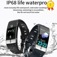 2020 newest Smart Watch Men Women with Body Temperature monitoring swimming ECG Fitness smart Band Heart Rate Call Reminder