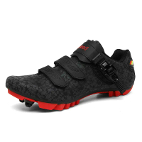 New imported lock shoes, luminous cycling shoes for men and women, bicycle assist shoes, hard-soled