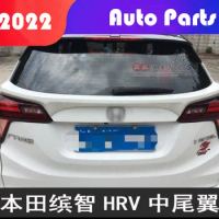 Wild2022 Suit for Vezel Hrv Modified Binzhi Middle Tail Top Wing Surrounded Modification Spoiler Car Accessories